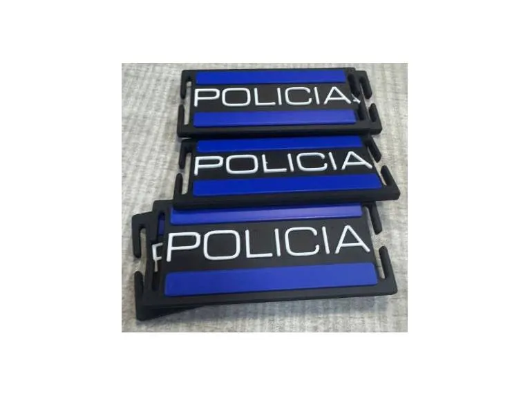 3D PRODUCTS Logo Policía