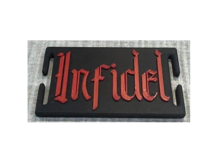 3D PRODUCTS Logo Infidel