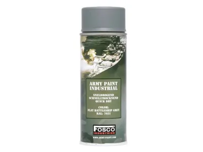 Pintura 400 ml Flat Battleship - FOSCO.