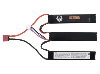 LIPO 11.1V 1100mAh 25C 3 Cuerpos Tdean - DUEL CODE.