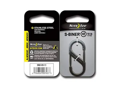 S-Biner Mosqueton Metal 4,5kg - NITE IZE.