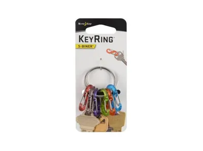 Keyring 6 Mosquetones Policarbonato - NITE IZE.