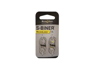 S-Biner 2 Mosqueton Metal 1,4kg - NITE IZE.