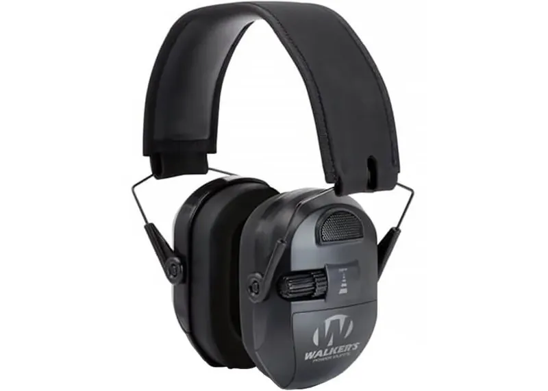 Protector Auditivo Walker’s Power Quads · Negro