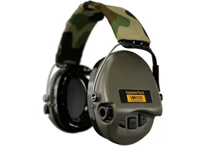 Protector Auditivo Supreme Pro X LED Textil
