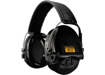 Protector Auditivo Supreme Pro X LED Cuero