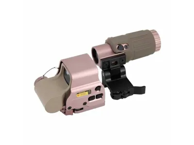 Visor y Magnificador Wxps Red Dot G33 Pinktan - Wadsn