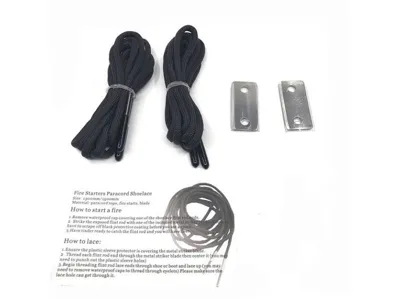 Cordones para Botas de Supervivencia con Magnesio - ACM Airsoft