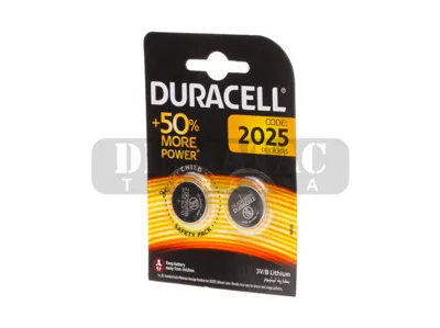 Pila CR2025 Uds - DURACELL.