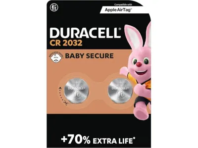 Pila de Botón 2032 3V Dl/2032 Pack 2 Unidades - DURACELL.