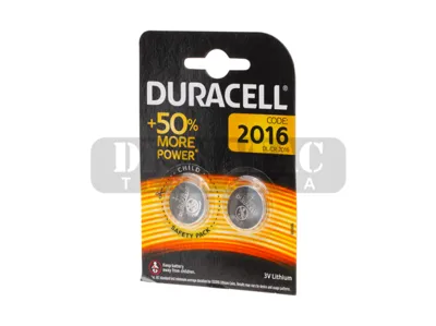 Pila CR2016 2 Uds - DURACELL.