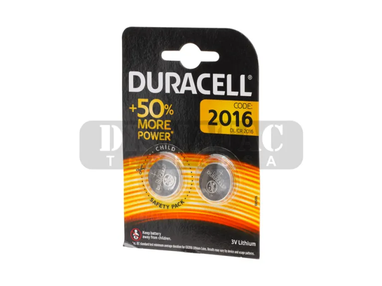 Duracell Pila CR2016 2 Uds