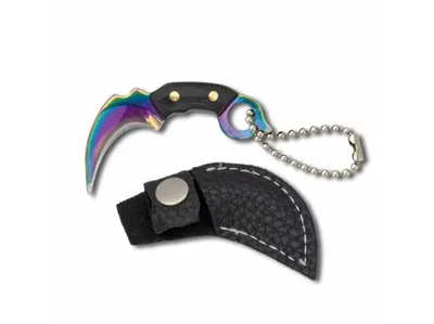 Llavero Cuchillo Karambit Rainbow - Albainox