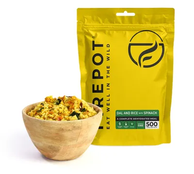 Dal con Arroz y Espinacas 500 Kcal - Firepot