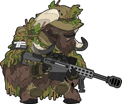 3D PVC TF-2215 Sniper Ox - Task Force 2215