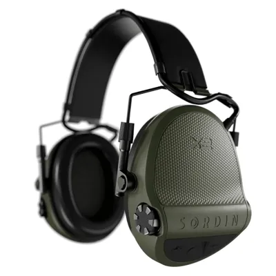 Cascos Supreme x2 Cuero / Memory Foam - Sordin