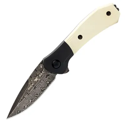 Navaja Paradigm Damascus G10 Marfil Edición Limitada - Buck