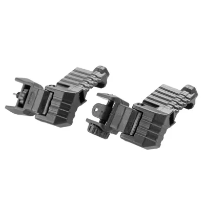 Set de Miras Abatibles Offset Perfil Bajo - DLG Tactical