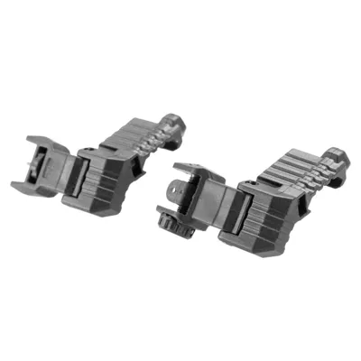Set de Miras Abatibles Offset Perfil Alto - DLG Tactical