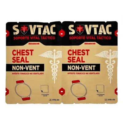 Pack de 2 Parches Torácicos No Ventilados - SVTAC