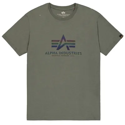Basic Big Logo Rainbow Reflective Vintage - Alpha Industries