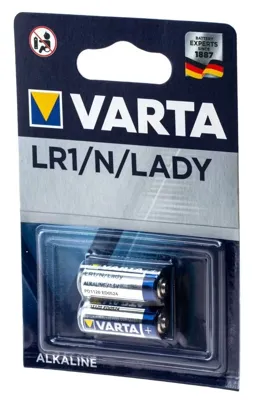 Baterías Alcalinas LR1/N 1,5 V - Varta