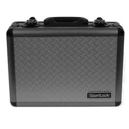 Maletin Arma Corta Quad Alumalock · Gris