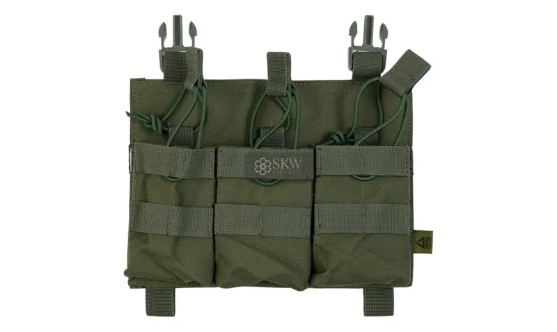 Delta Tactics Panel Triple AK/36 Force · Verde / OD