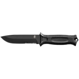 Gerber Cuchillo Strongarm con Sierra · Negro