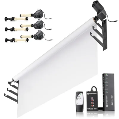 EBS-4 Sistema de Fondo Eléctrico para 4 Rollos - Bresser