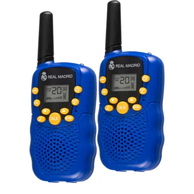 Walkie-Talkies para Niños - Real Madrid