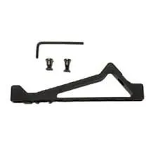 Aluminum Angled Grip for KeyMod Top Rail System - Metal