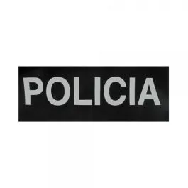 Reflectante Policía · Negro