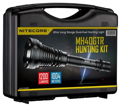 Kit de Caza MH40GTR 1200 Lúmenes - Nitecore