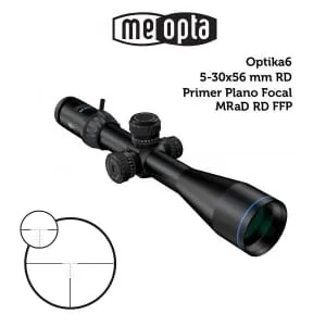 Meopro OPTIKA6 – 5-30×56 FFP – Rd Mrad Rd - Meopta