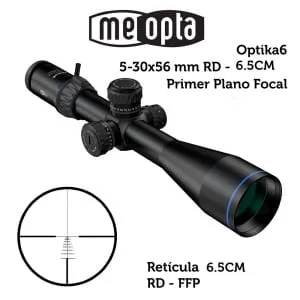 Meopro OPTIKA6 – 5-30×56 FFP – 6.5cm Rd - Meopta