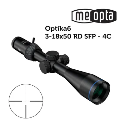 Meopro OPTIKA6 – 3-18×50 SFP – Rd 4C - Meopta