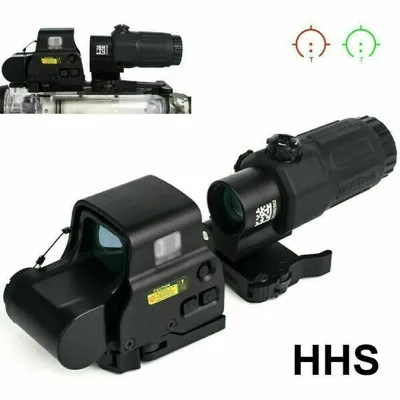 Hybrid EXPS / Holographic Sight with G33 Magnifier - Aim-O