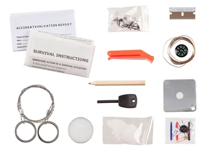 Kit de Supervivencia con 22 Elementos - MFH