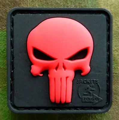 Parche de Goma 3D Punisher - Castigador - JTG