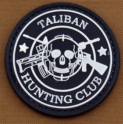 Parche de Goma 3D Taliban Hunting Club - La Patcheria