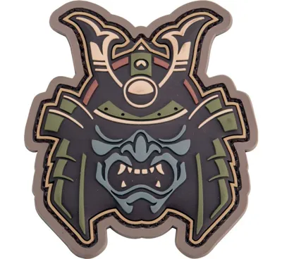 Parche de Goma 3D Guerrero Samurai - MSM