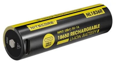 Recargable NL1836R 3600 mAh Usb-C - Nitecore