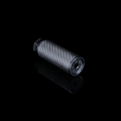 Short Carbon Mock Suppressor, 16mm CW "MK23" - Silverback