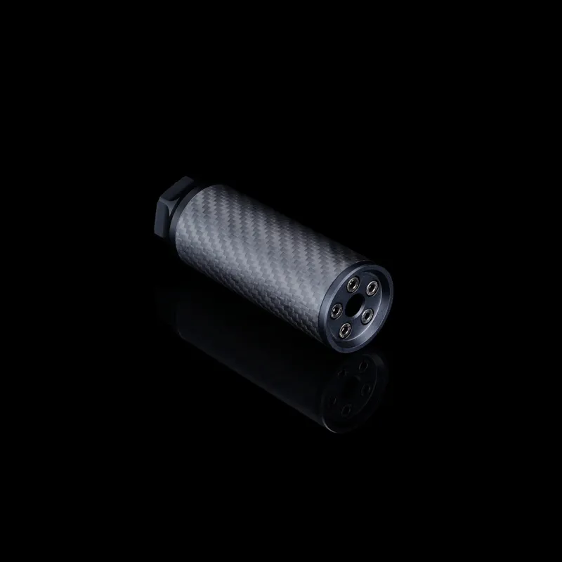 Silverback Short Carbon Mock Suppressor, 16mm CW "MK23"
