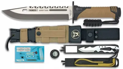 Cuchillo Supervivencia K25 Thunder 1 - RUI Tactical
