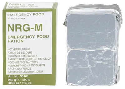 Ración Militar de Emergencia Nrg-M 250 g - MFH