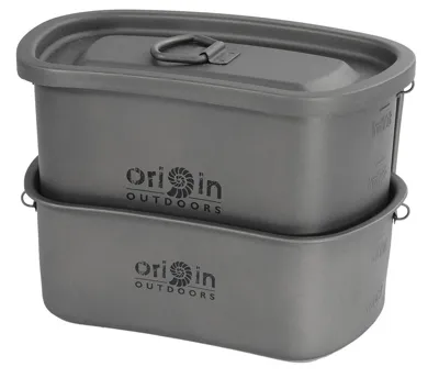 Cacillos de Titanio Origin Outdoors 750ml + 400ml - Relags