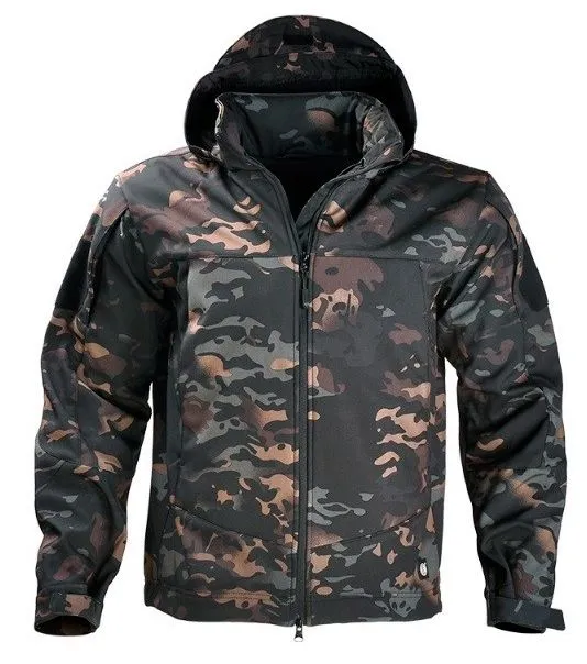 DragonPro Softshell 3 Capas · Multicam Black