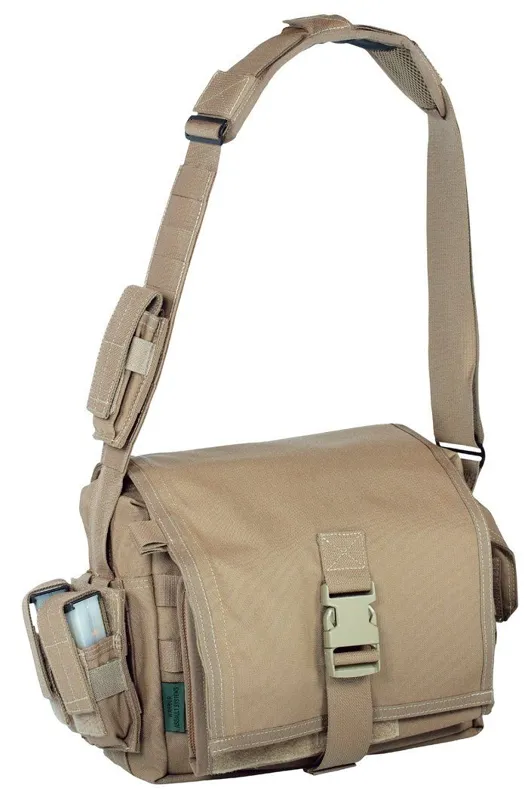 Warrior Assault Grab Bag con Command Panel · Coyote